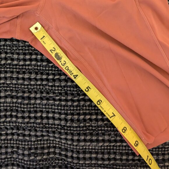 Lululemon Fast and Free Short 10" -- rust, Women's Sz 8 - Picture 15 of 16